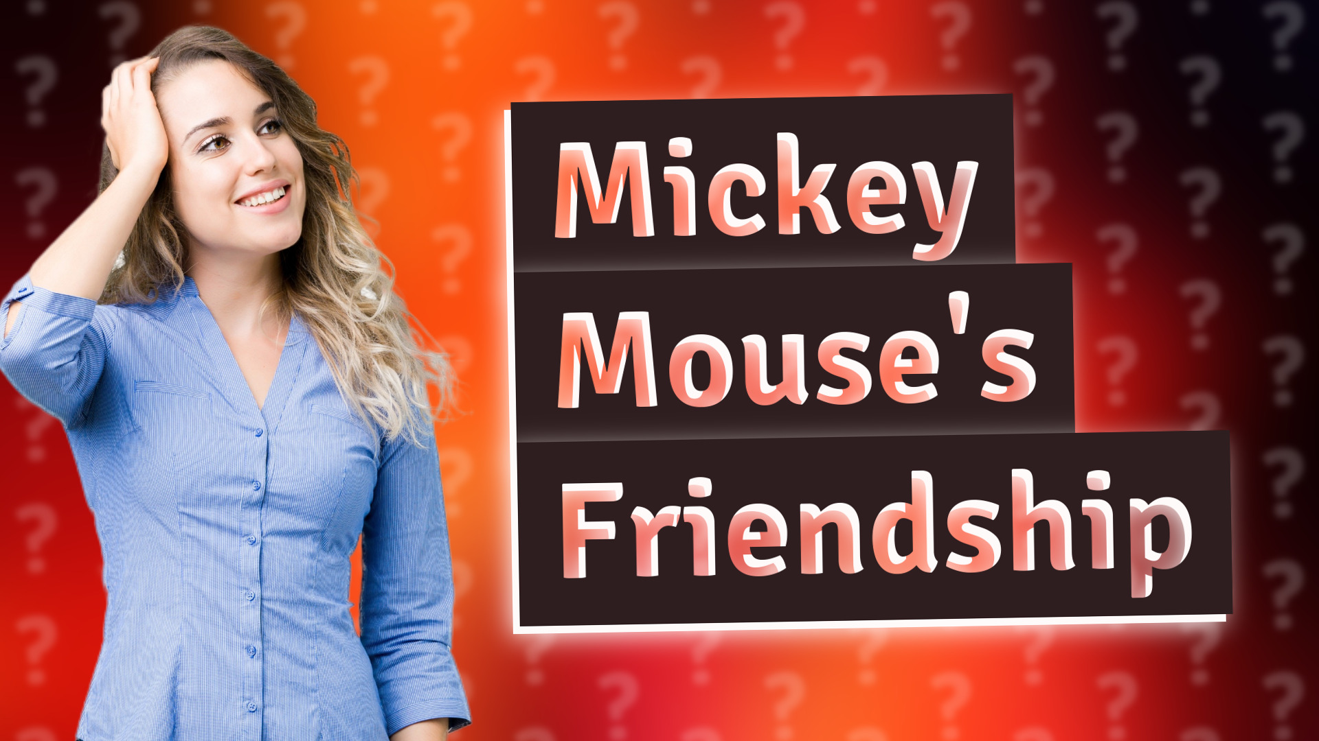 Mickey Mouse's Friendship