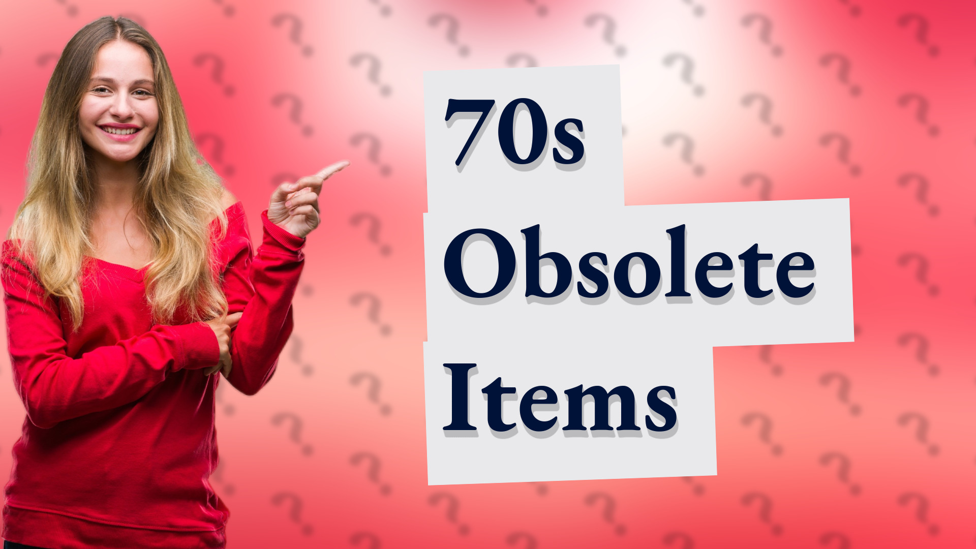 70s Obsolete Items