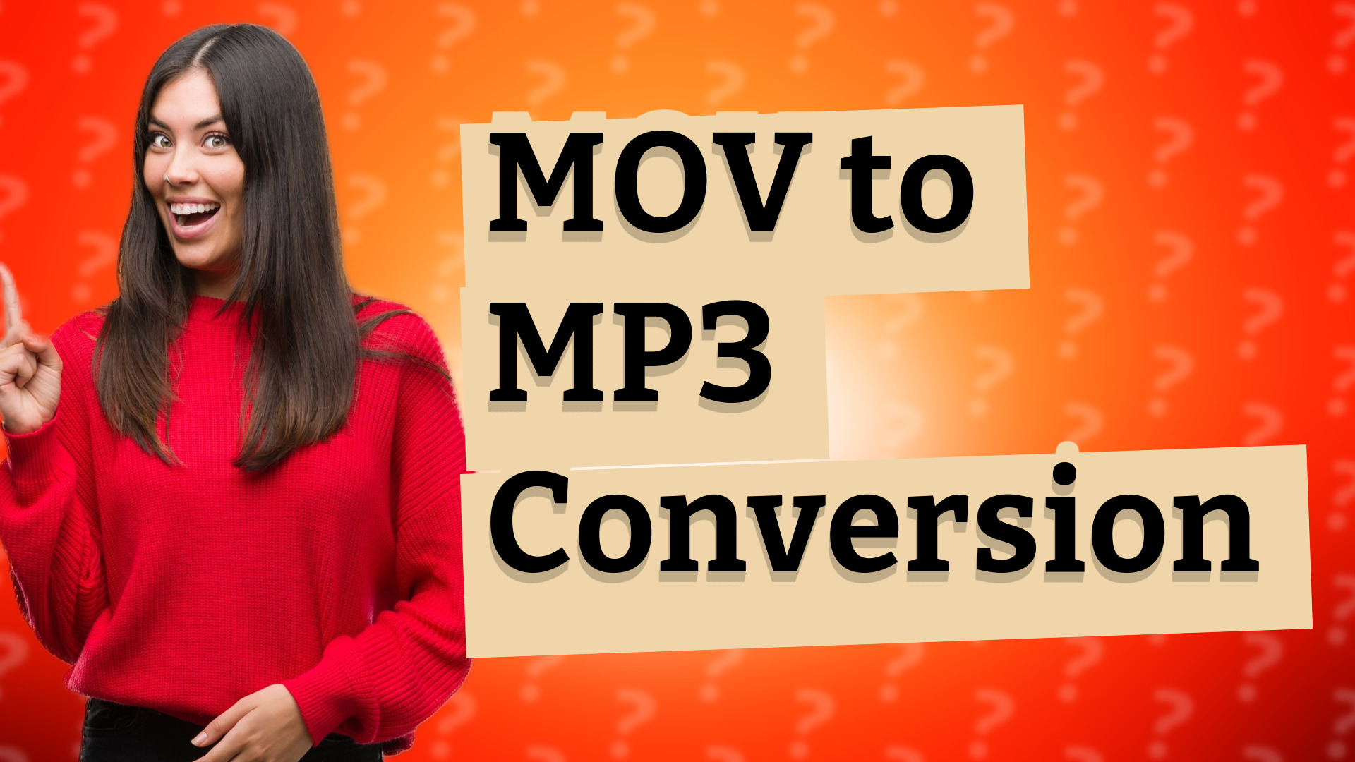 MOV to MP3 Conversion