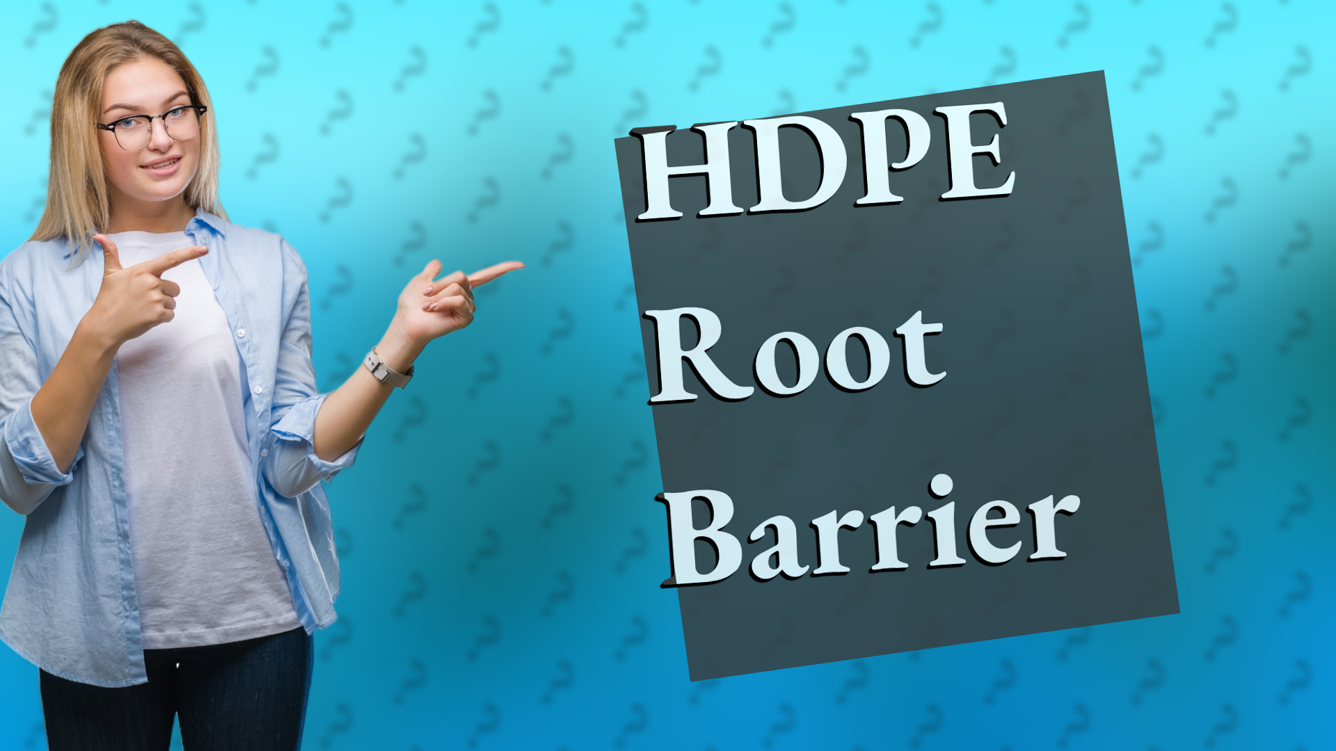 HDPE Root Barrier