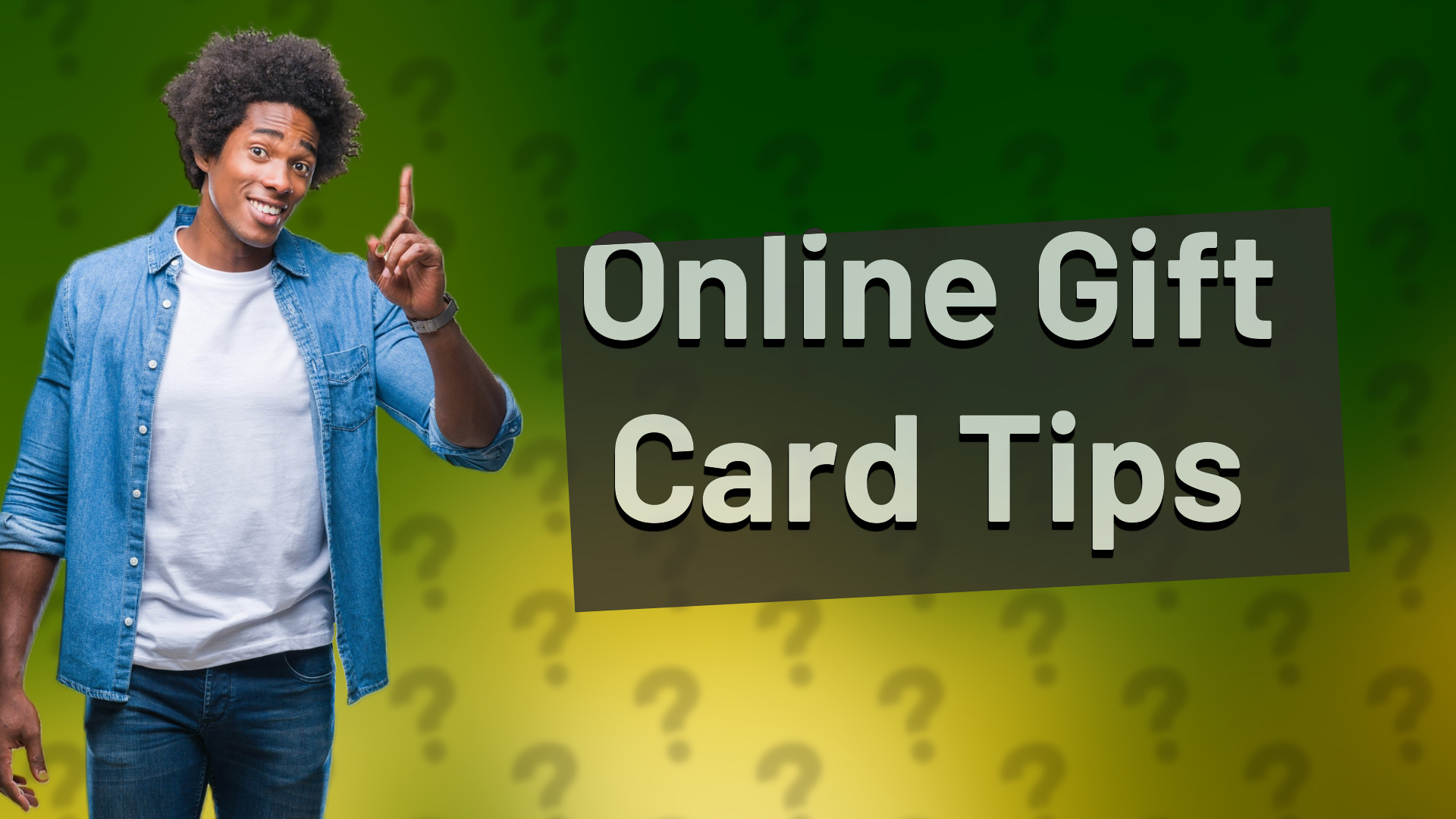 Online Gift Card Tips