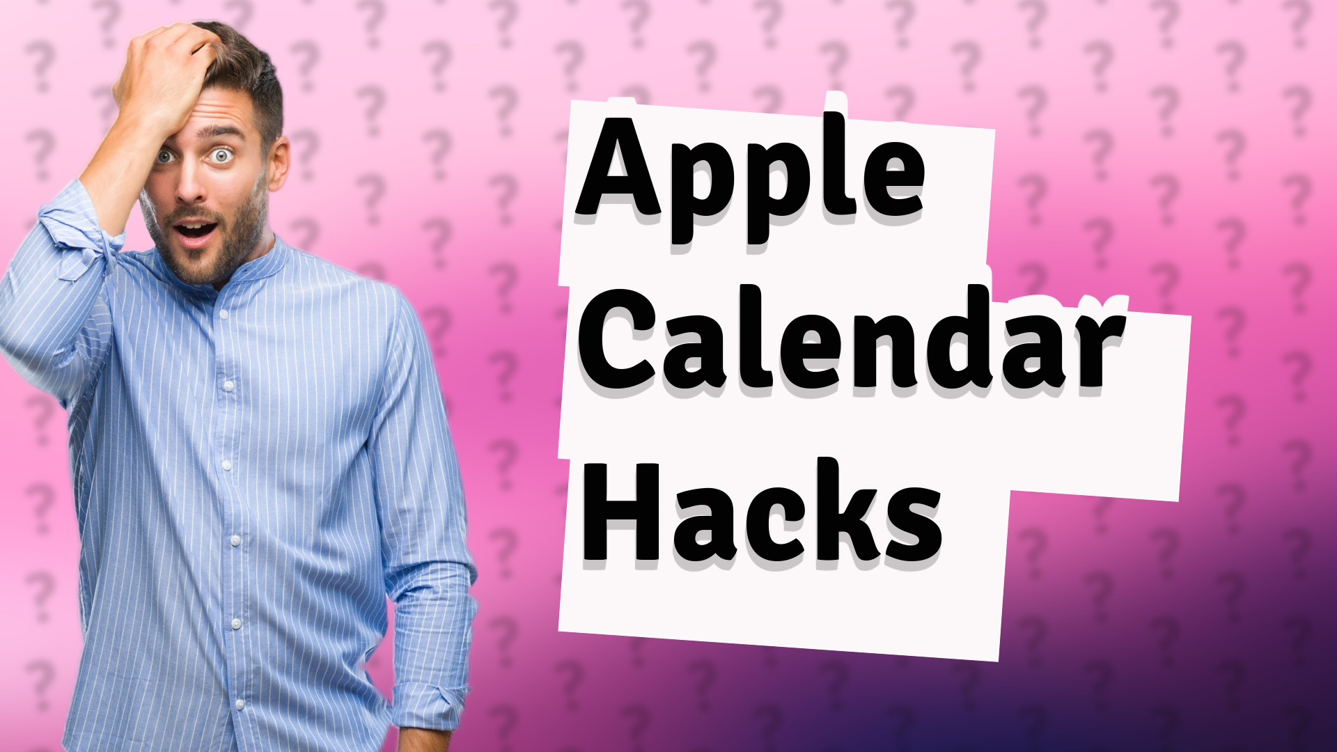 Apple Calendar Hacks