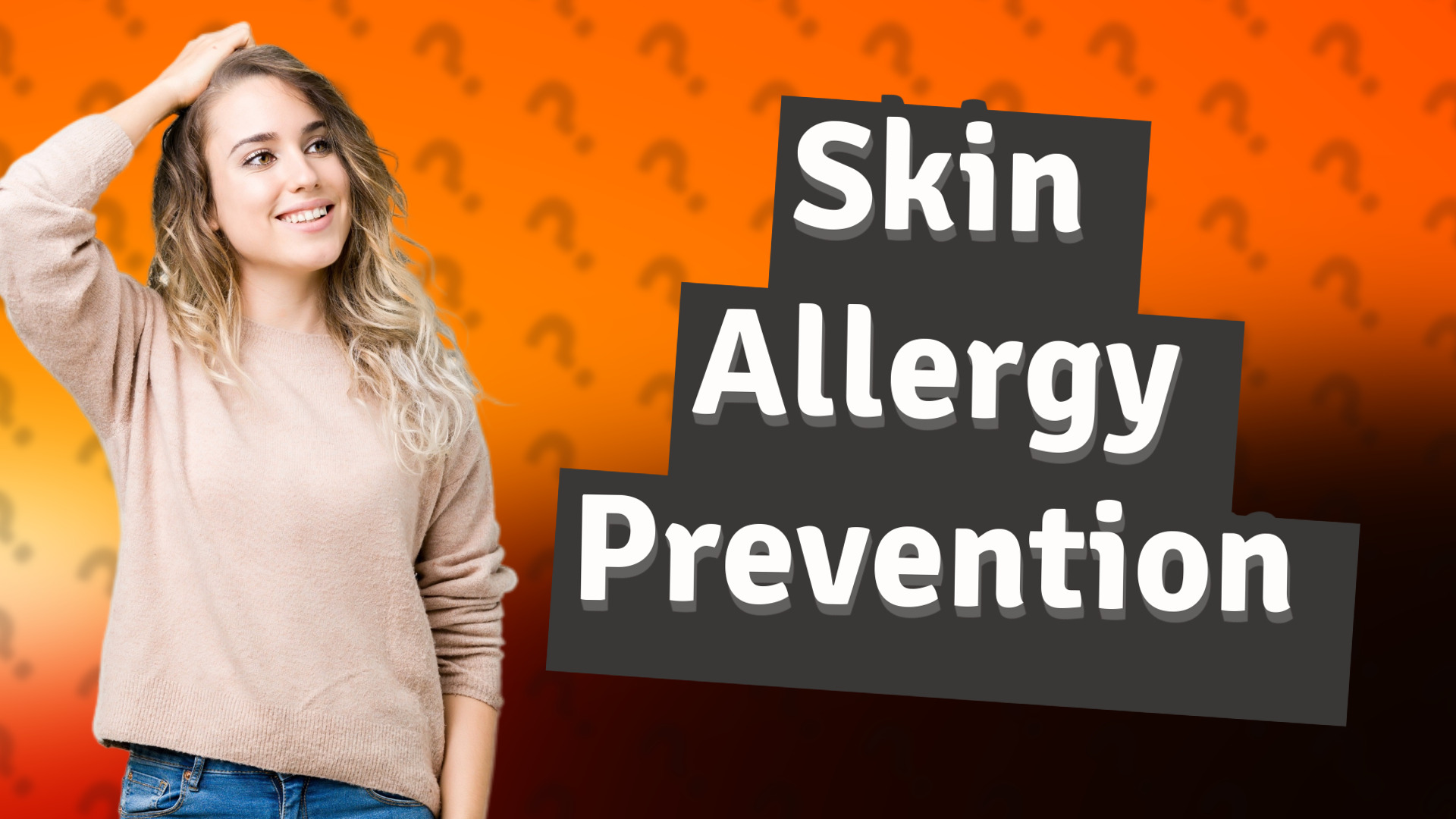 Skin Allergy Prevention