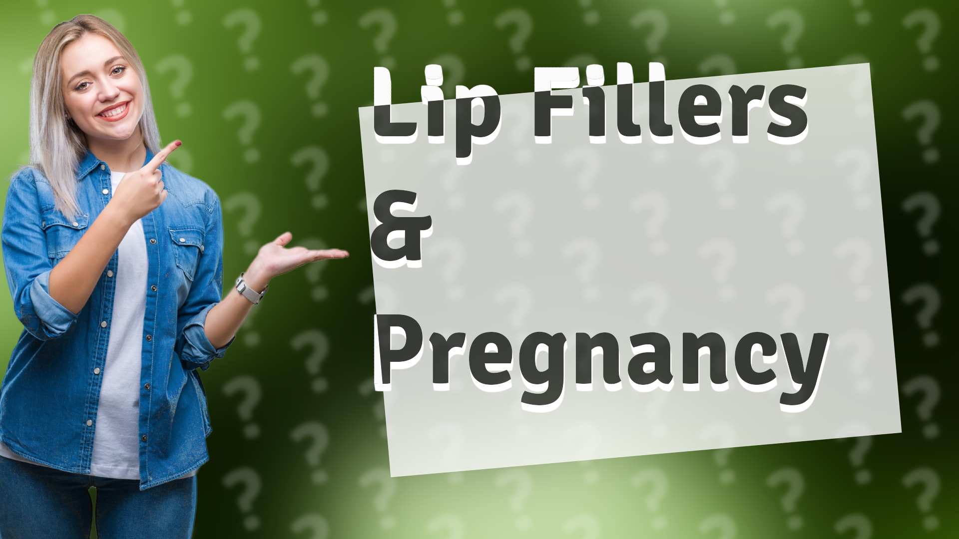 Lip Fillers & Pregnancy