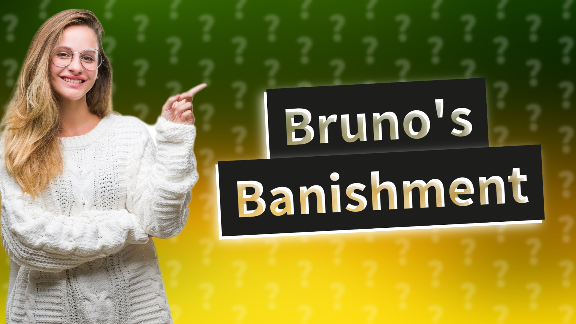 Bruno's Banishment