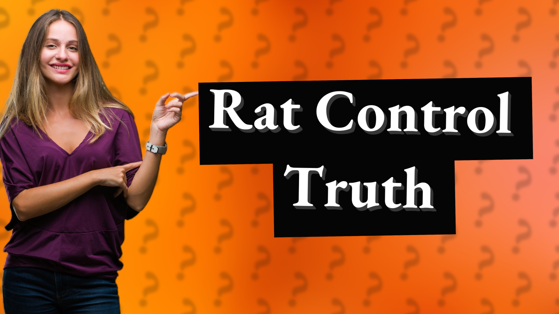 Rat Control Truth