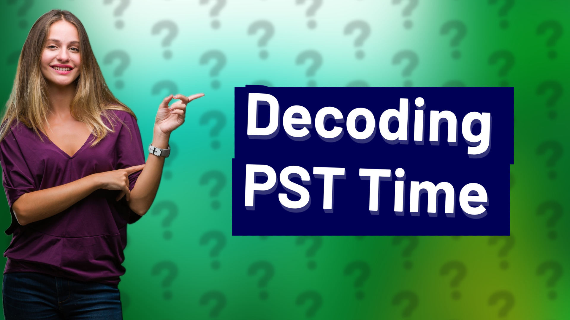 Decoding PST Time