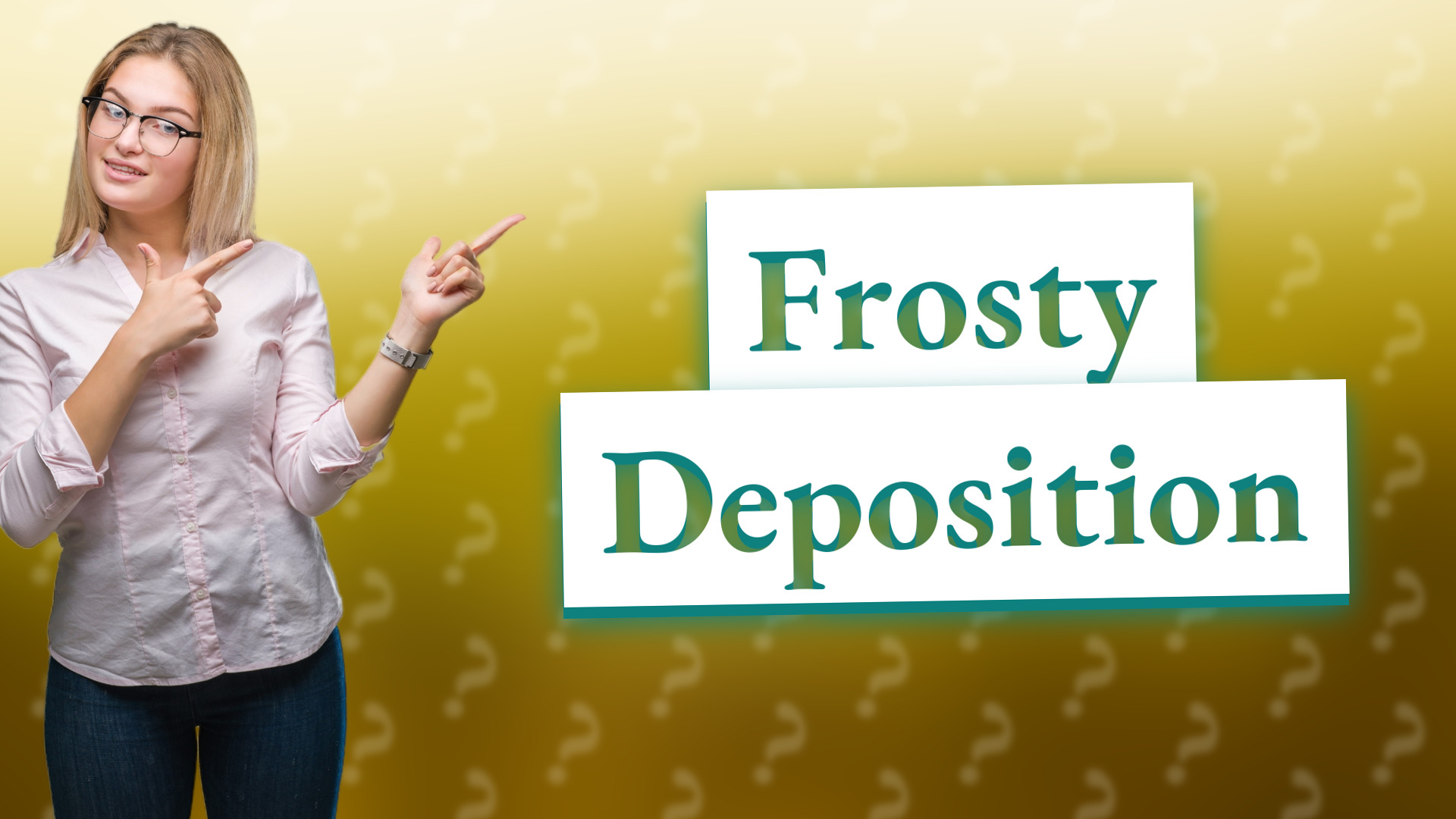 Frosty Deposition