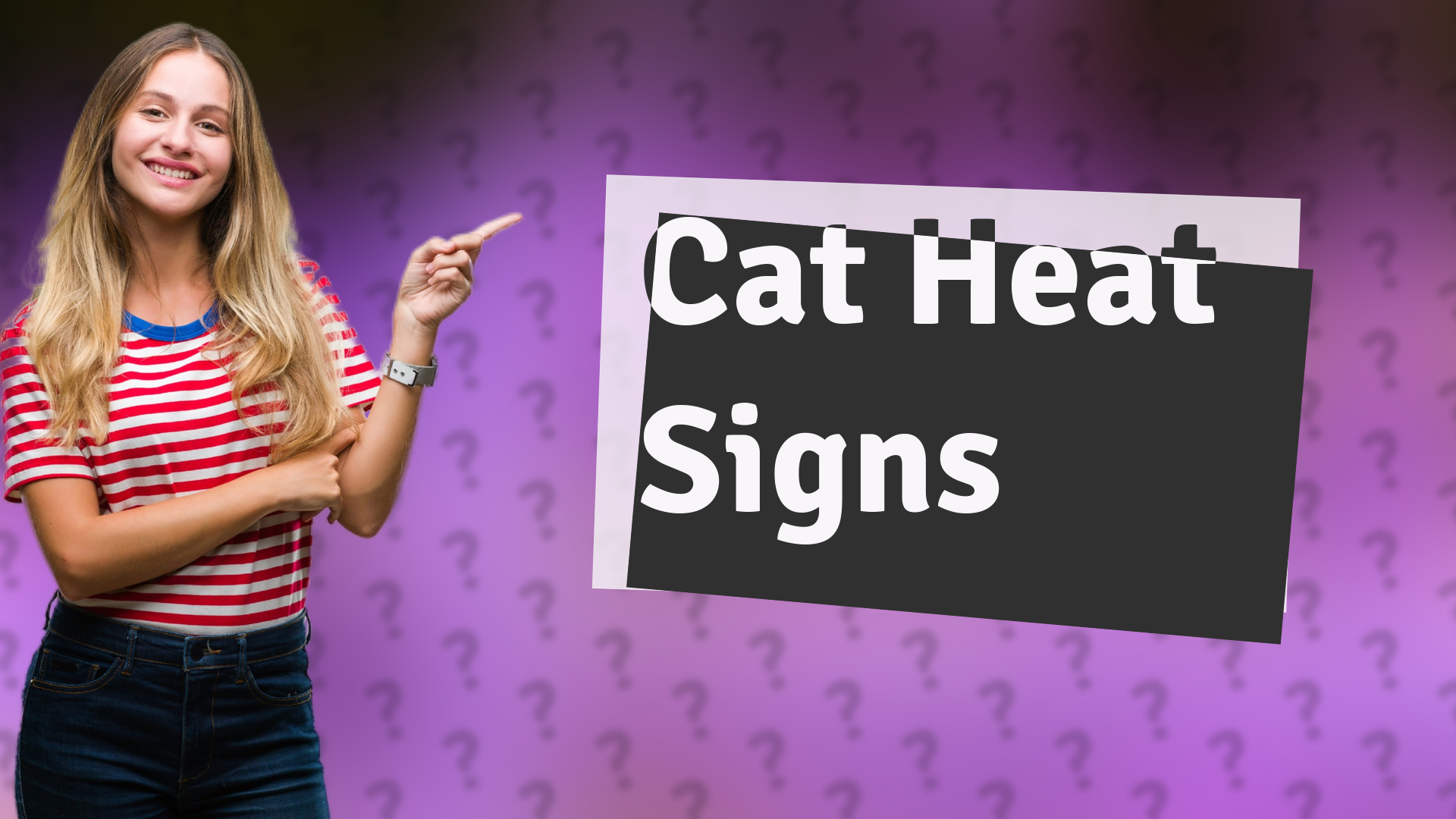 Cat Heat Signs