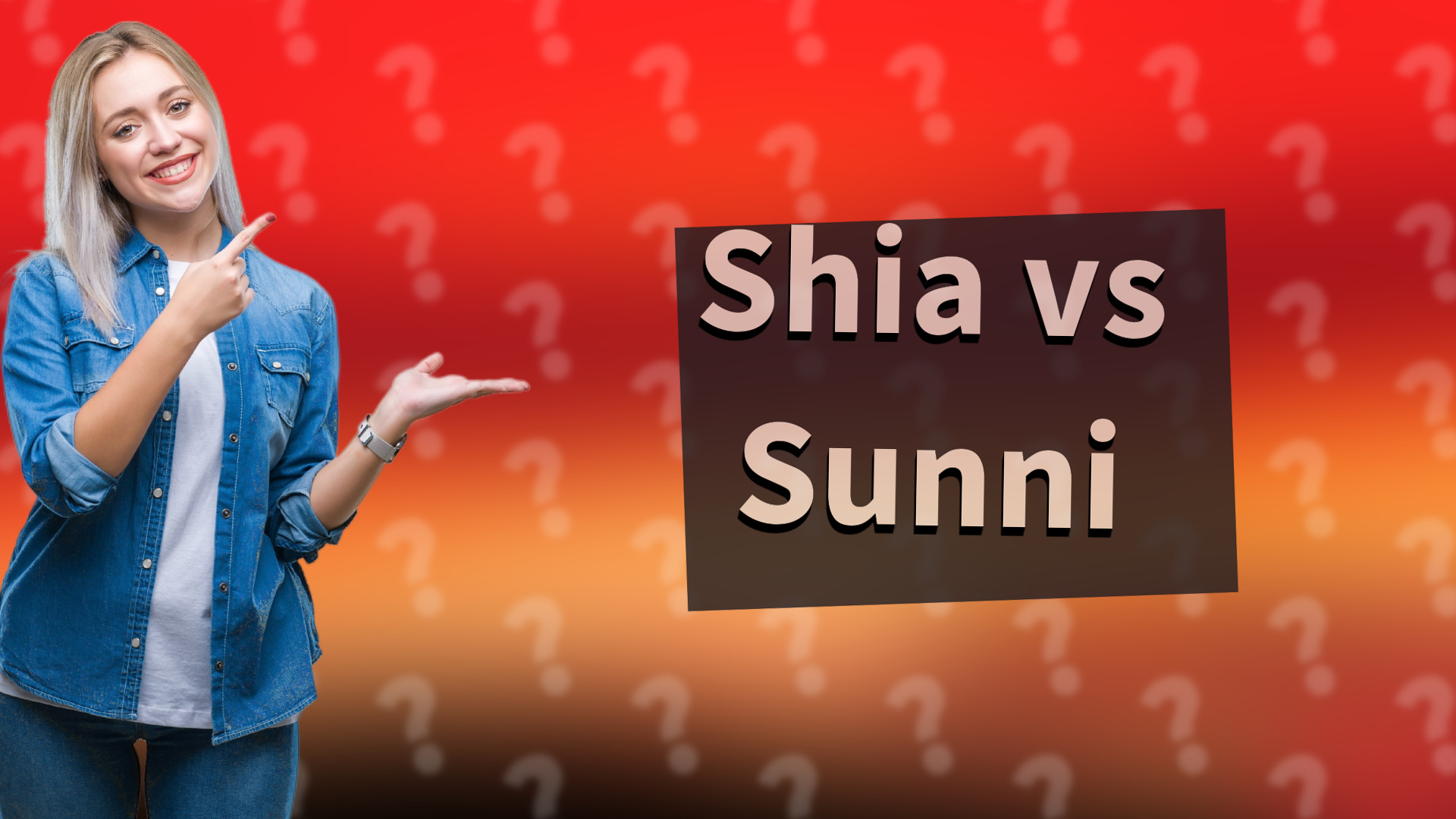 Shia vs Sunni