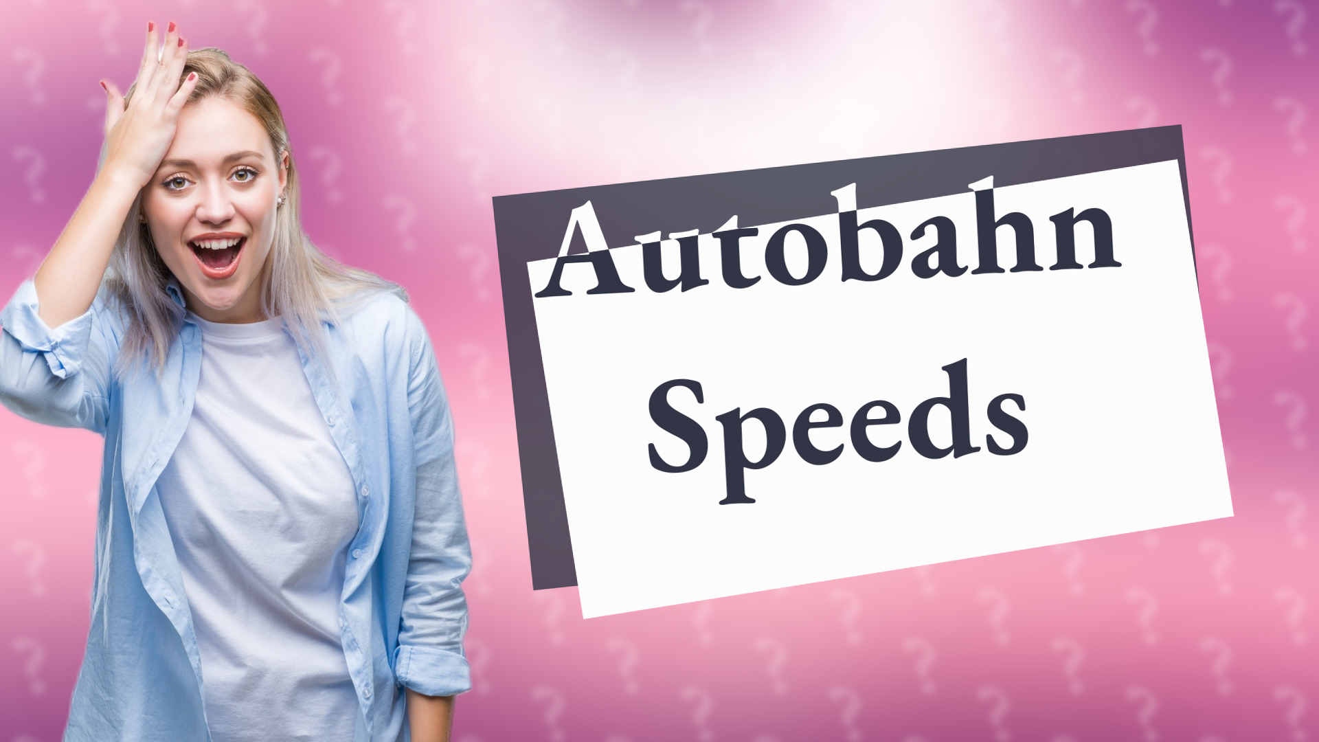 Autobahn Speeds