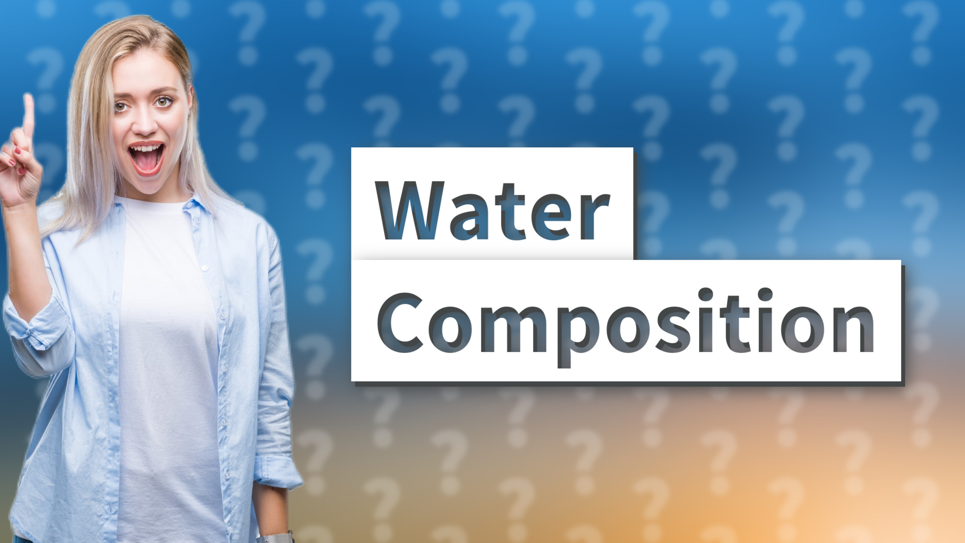 Water Composition