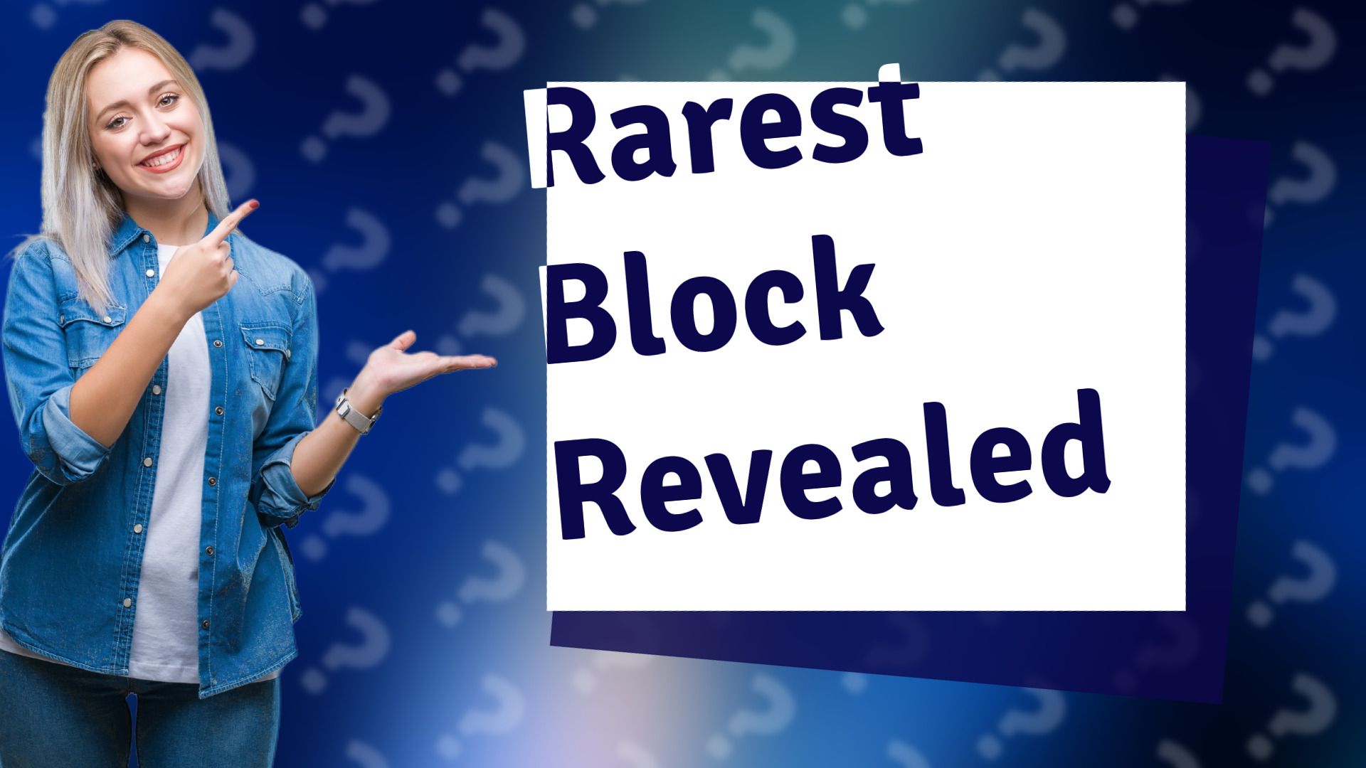 Rarest Block Revealed
