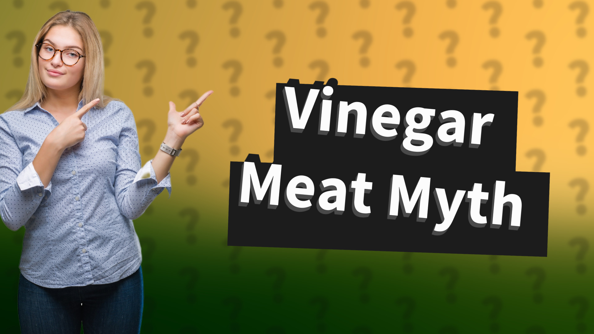 Vinegar Meat Myth