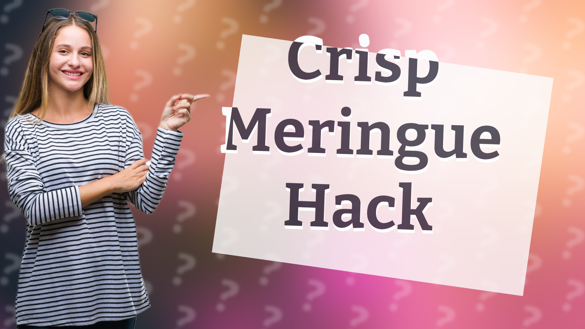 Crisp Meringue Hack