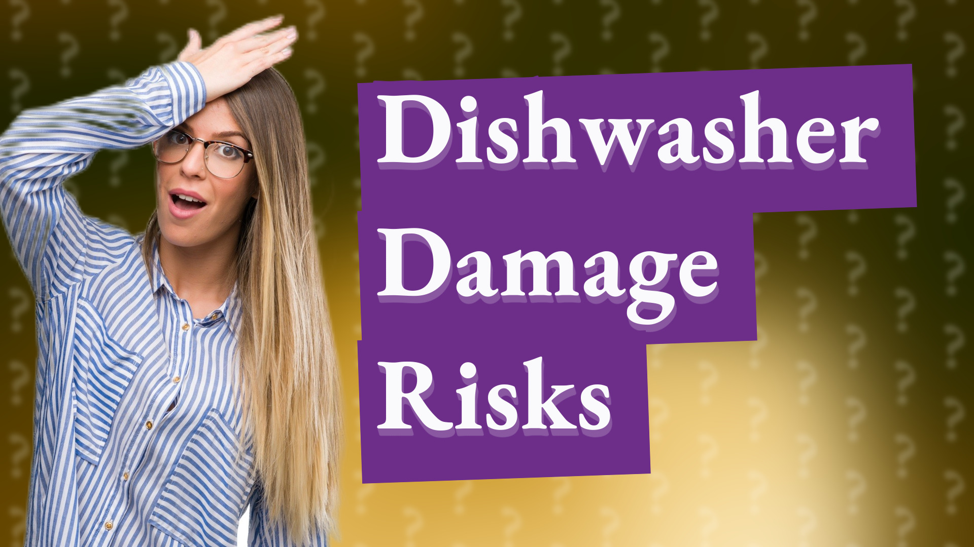 Dishwasher Damage Risks