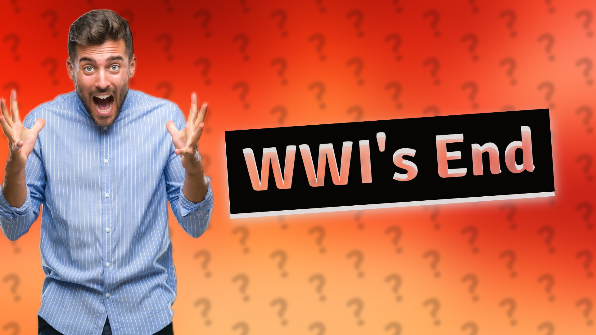WWI's End