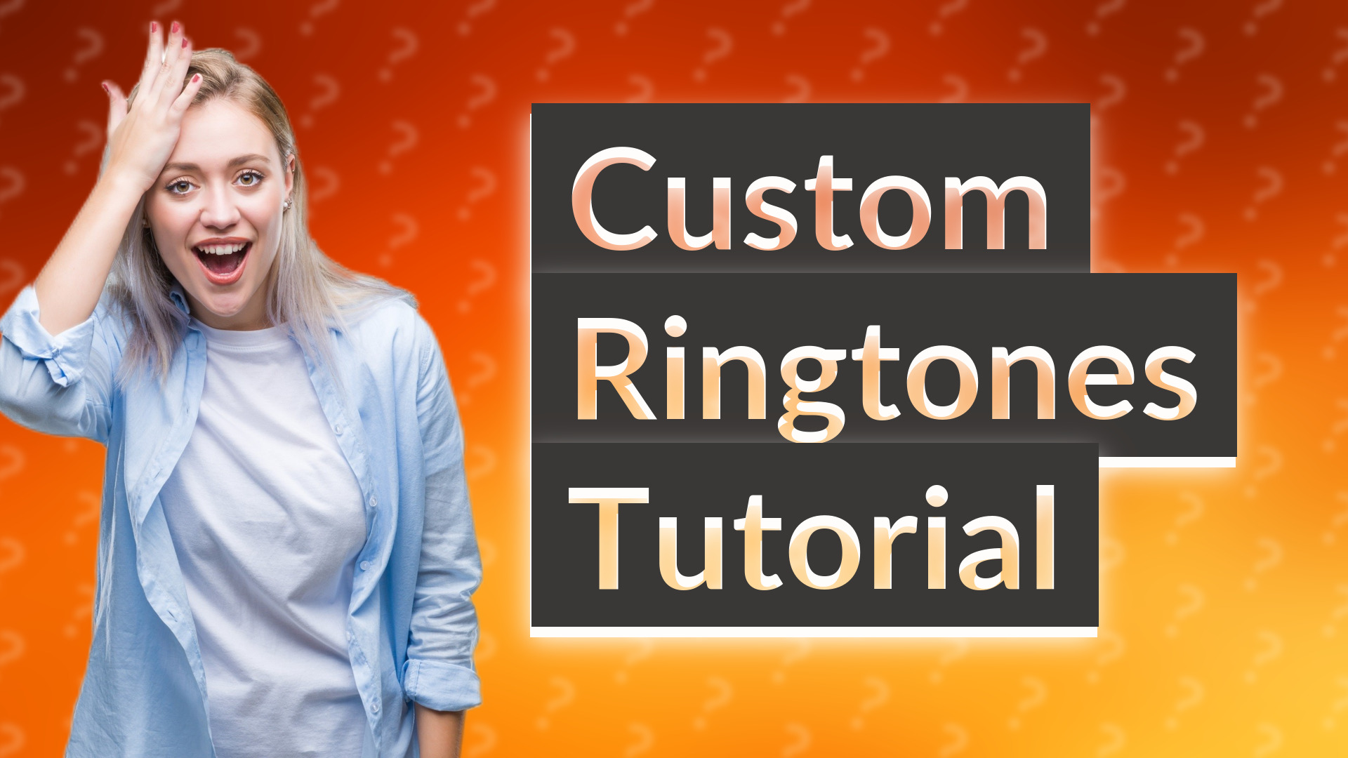 Custom Ringtones Tutorial