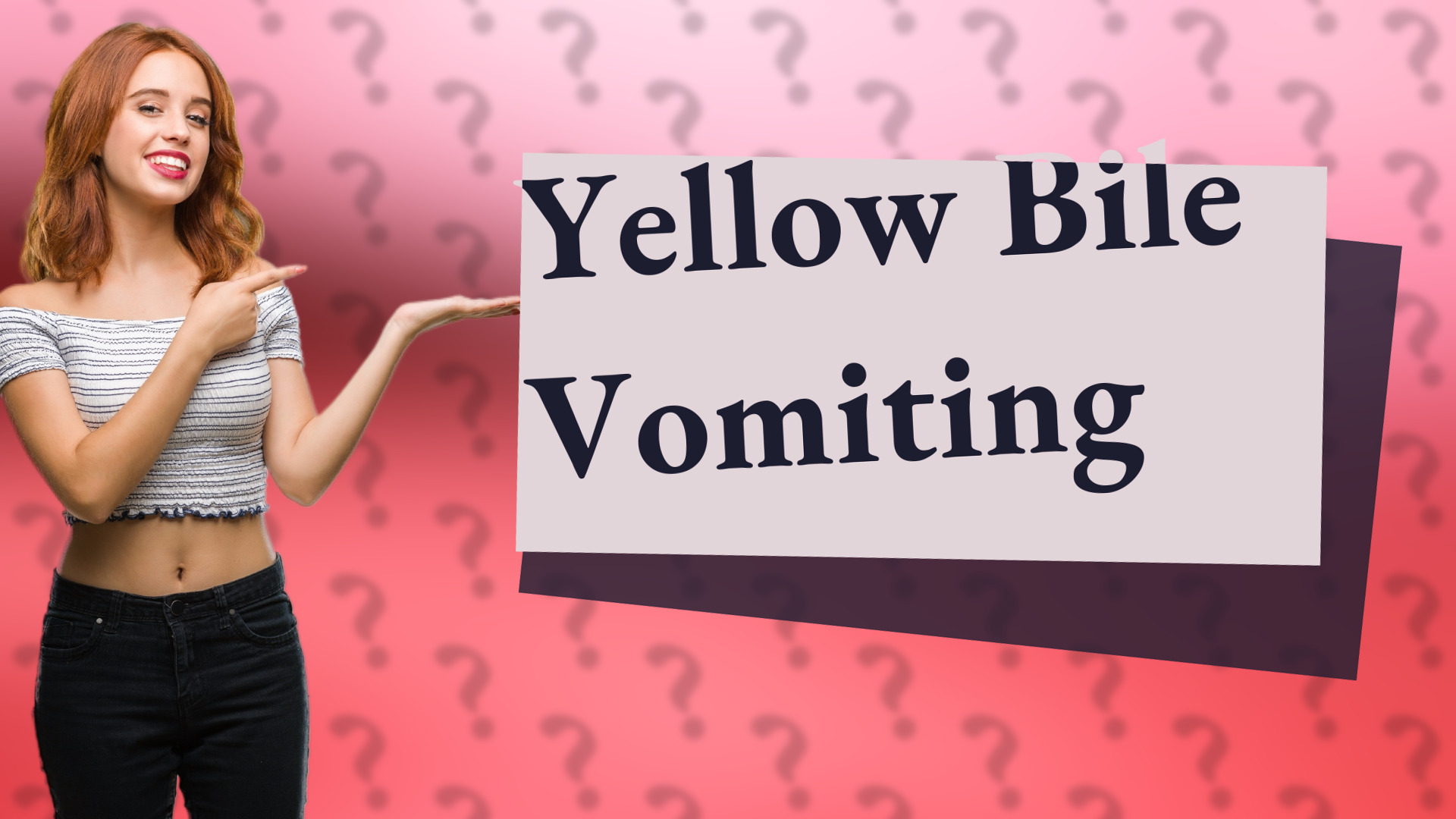 Yellow Bile Vomiting