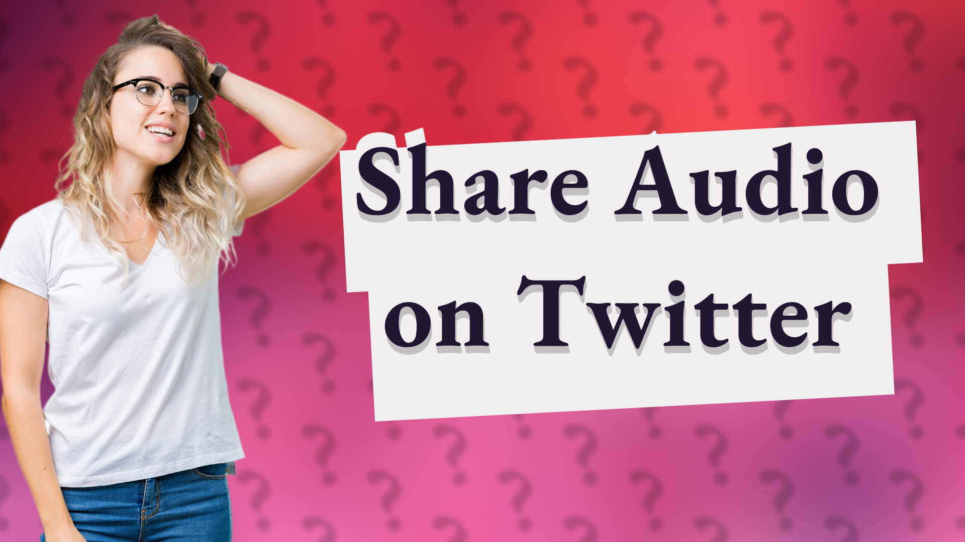Share Audio on Twitter