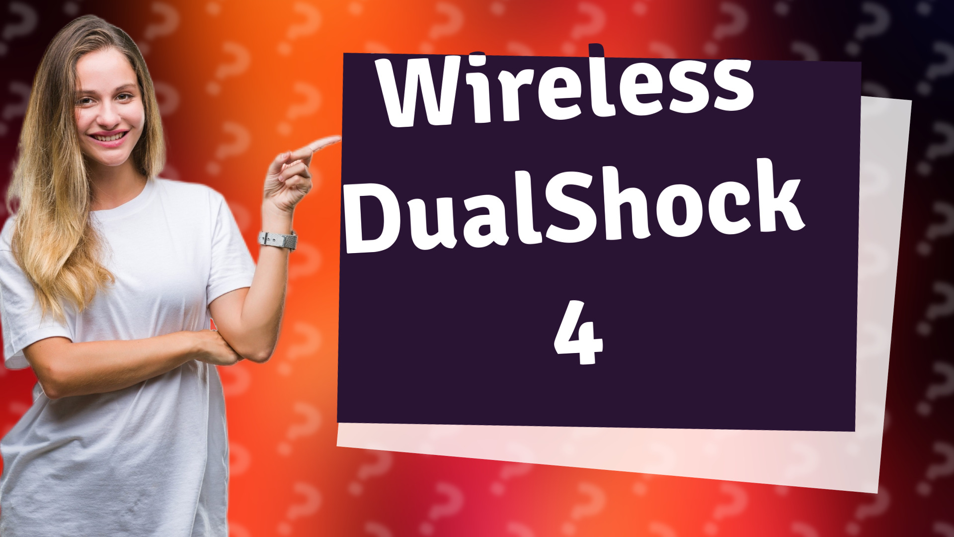 Wireless DualShock 4