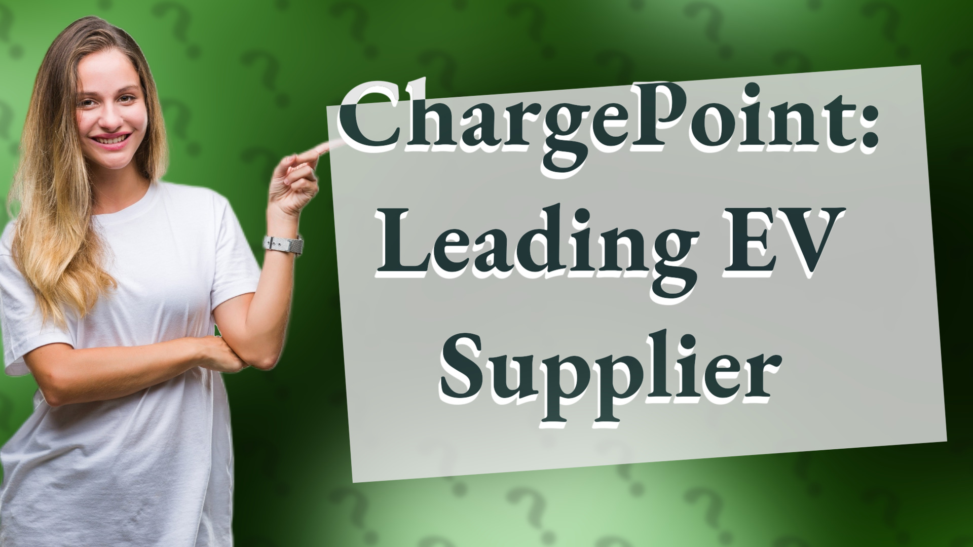 ChargePoint: Leading EV Supplier