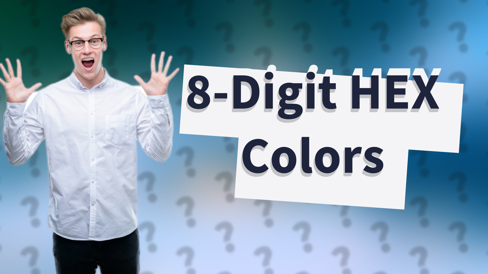 8-Digit HEX Colors