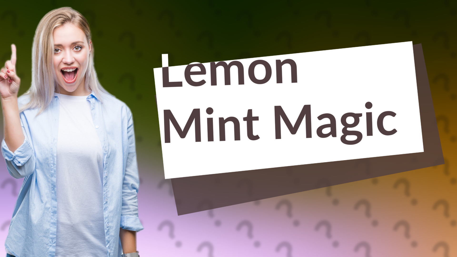 Lemon Mint Magic