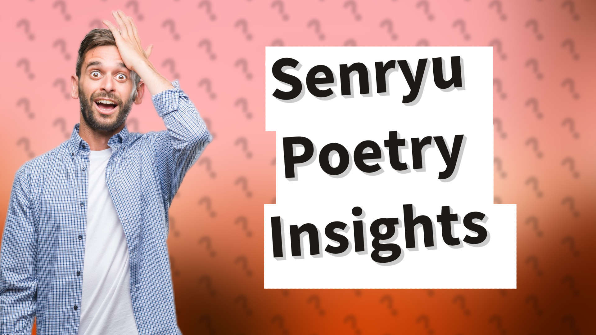 Senryu Poetry Insights