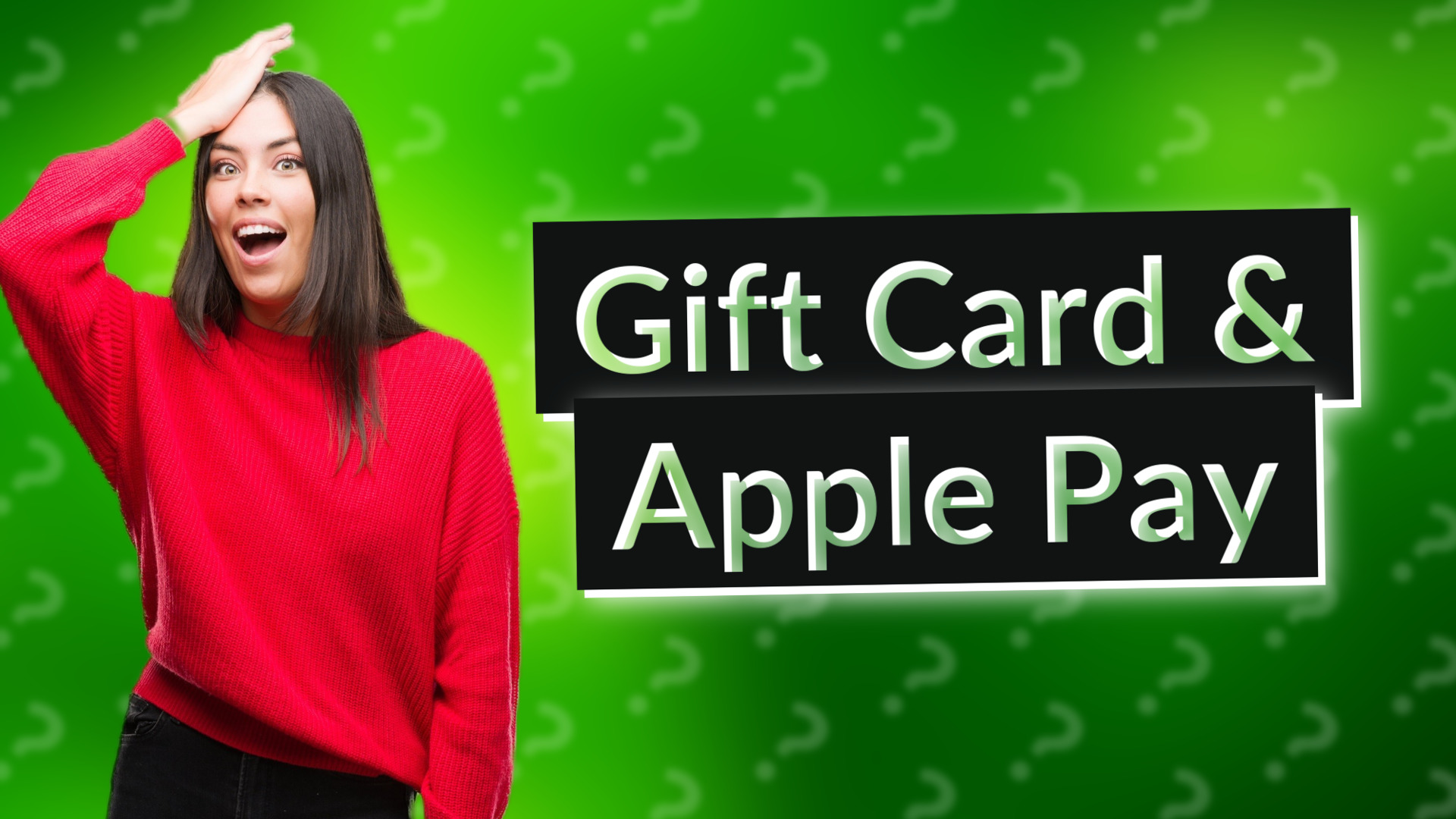 Gift Card & Apple Pay