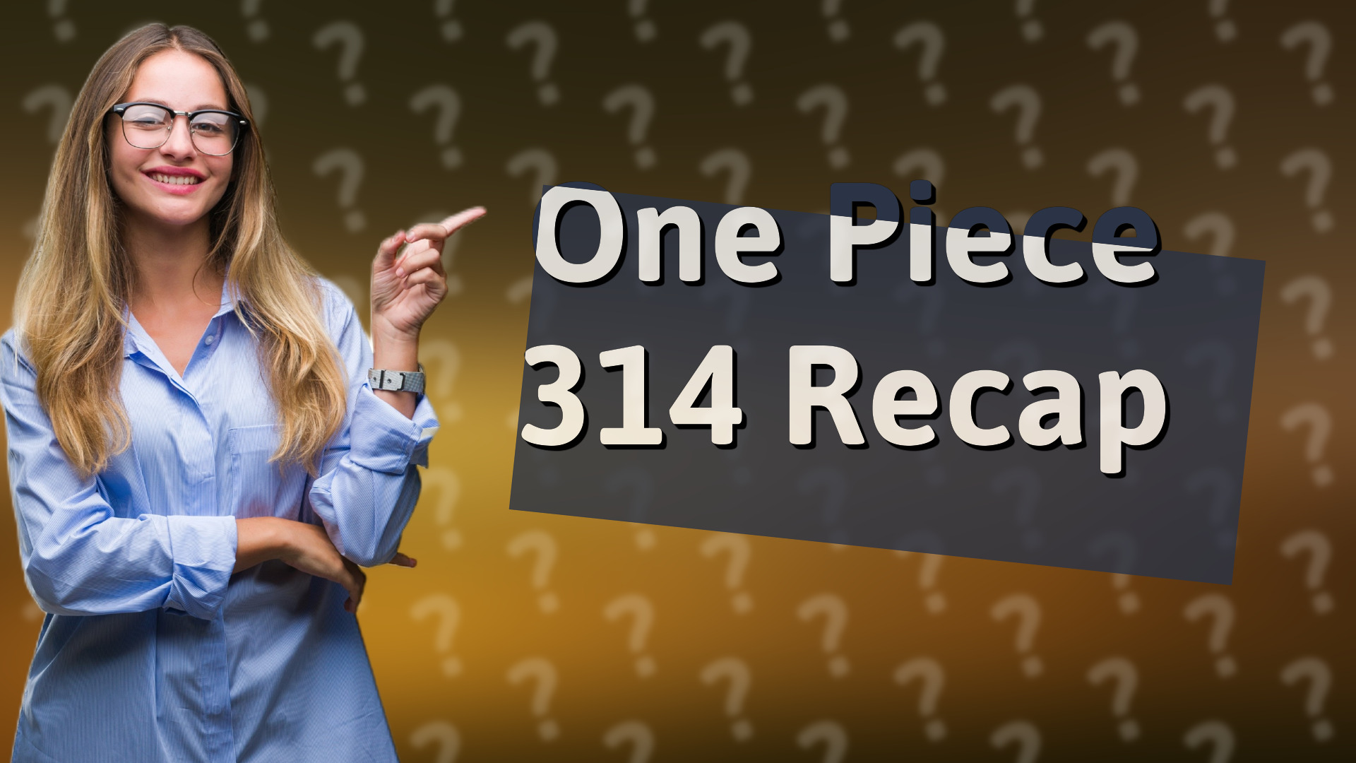 One Piece 314 Recap