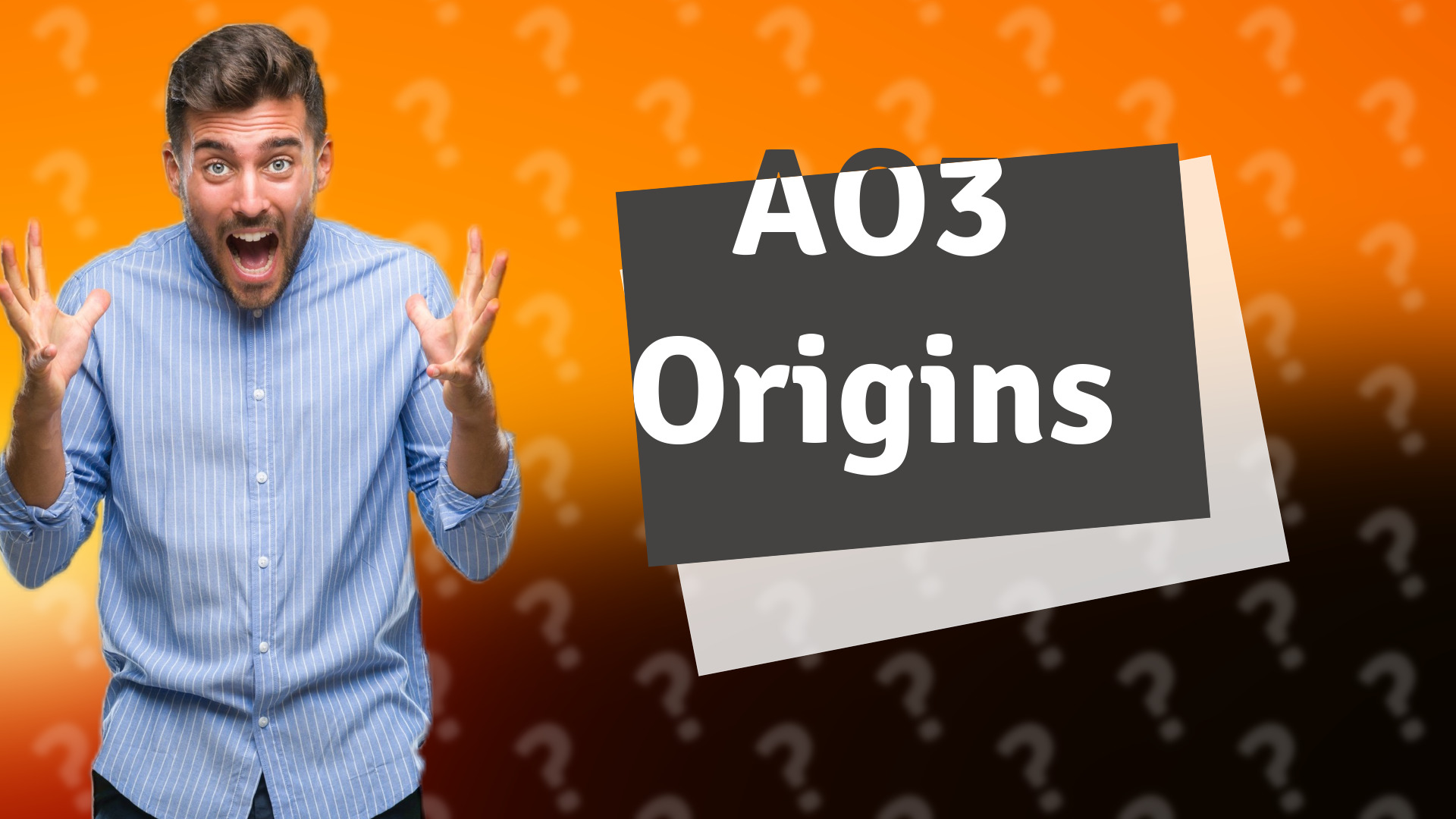 AO3 Origins