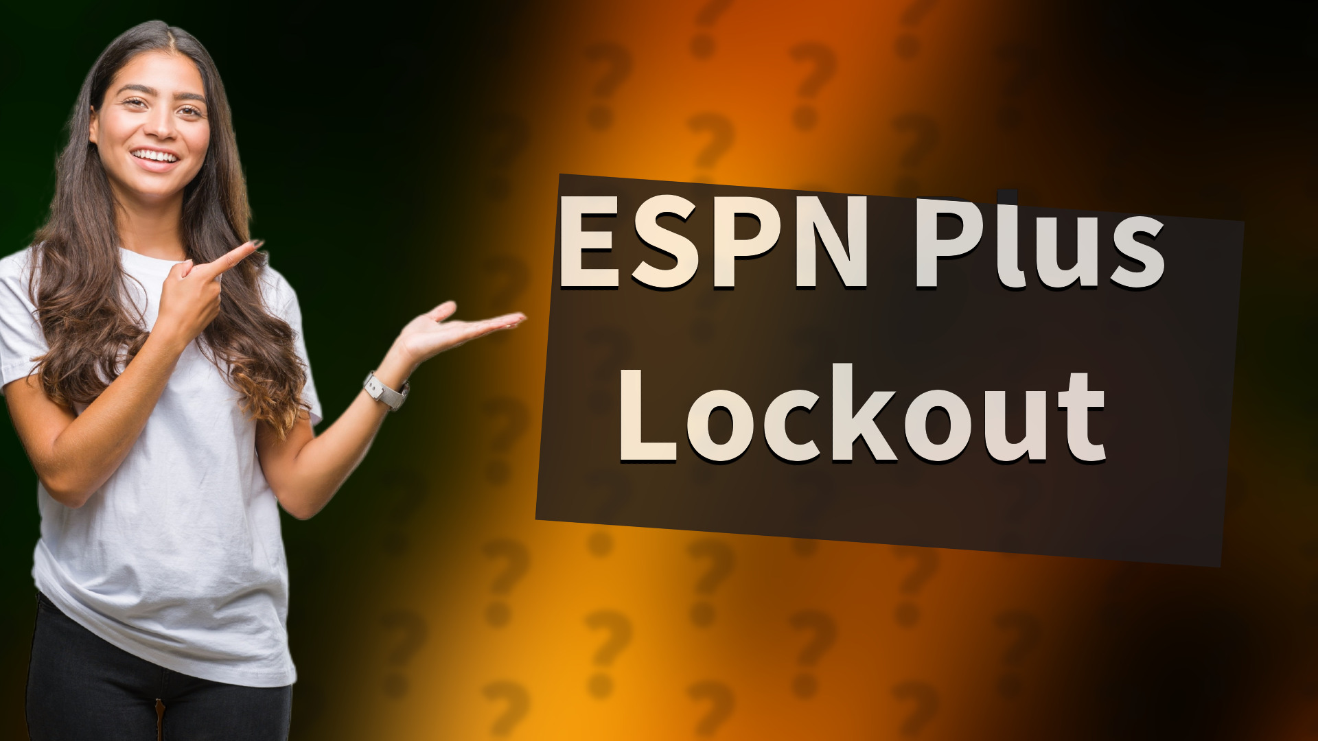 ESPN Plus Lockout