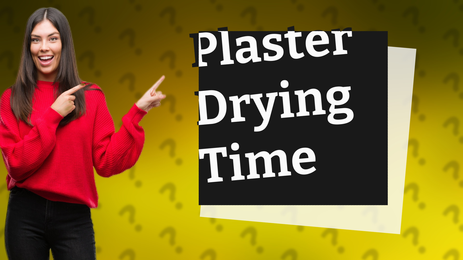 Plaster Drying Time