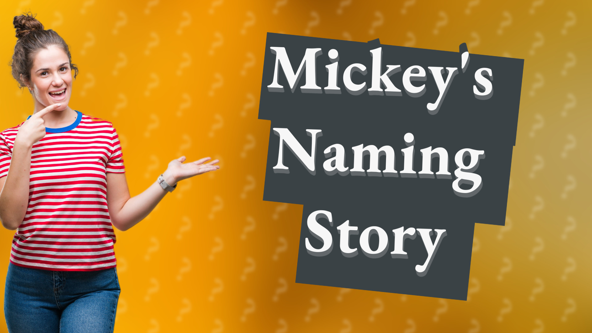 Mickey's Naming Story