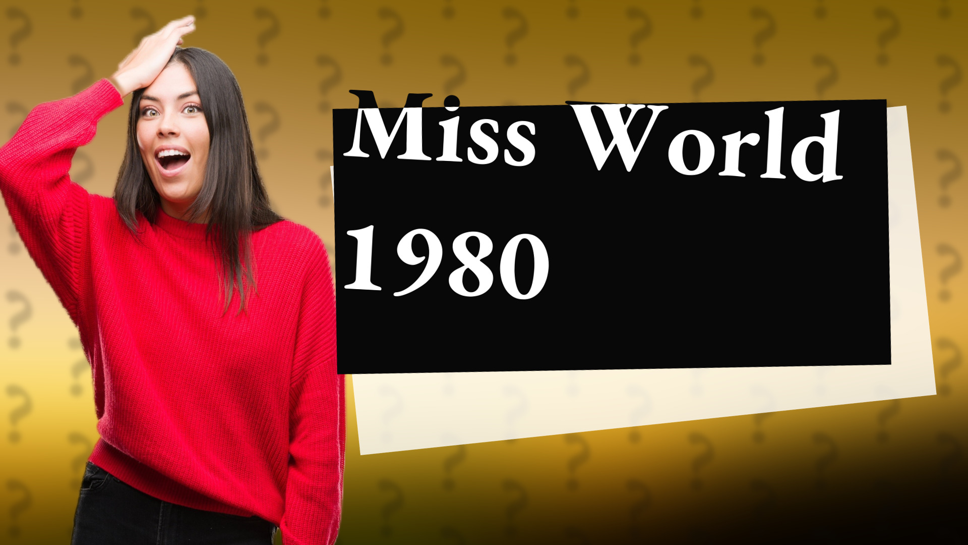 Miss World 1980