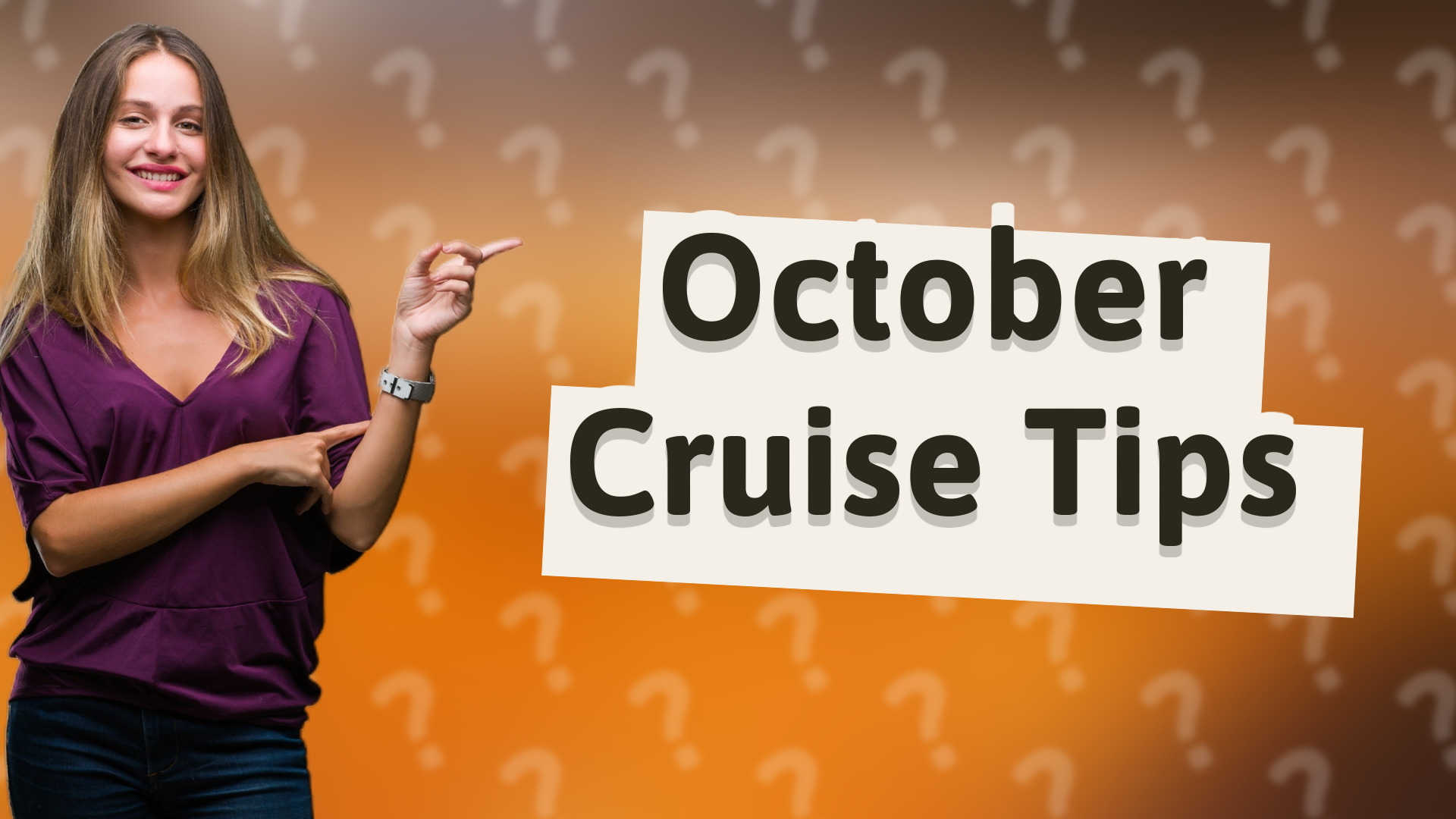 October Cruise Tips