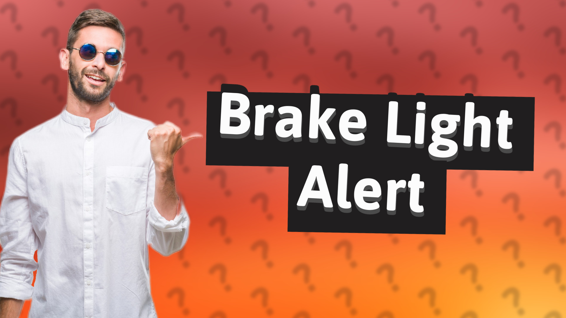 Brake Light Alert