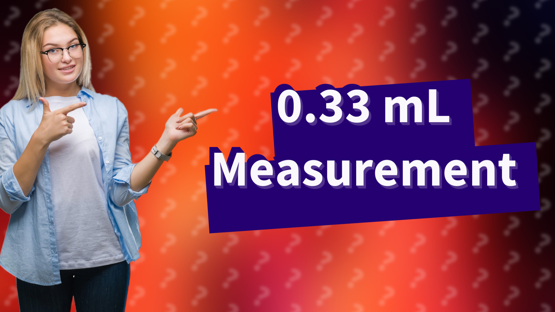 0.33 mL Measurement