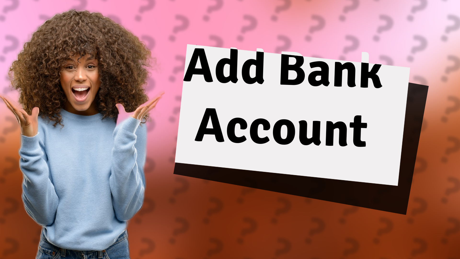 Add Bank Account