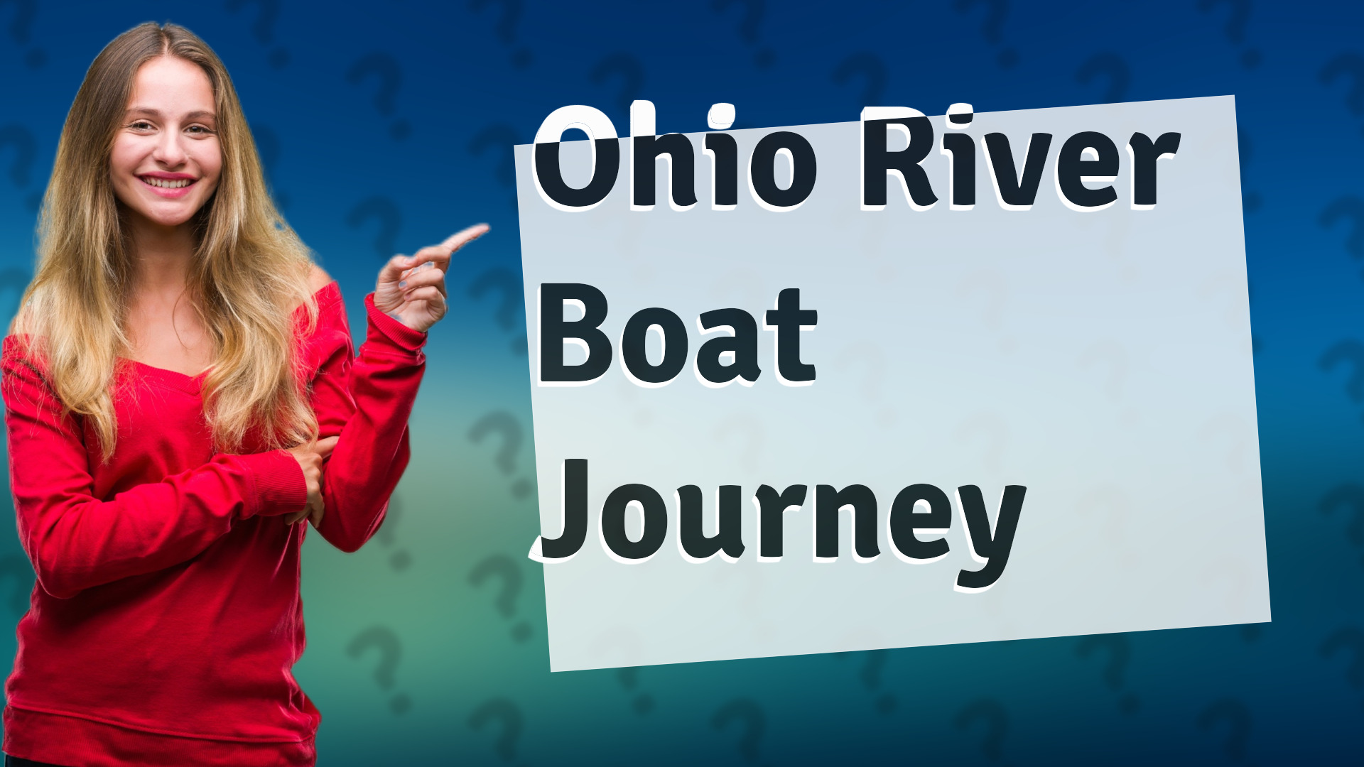 Ohio River Boat Journey