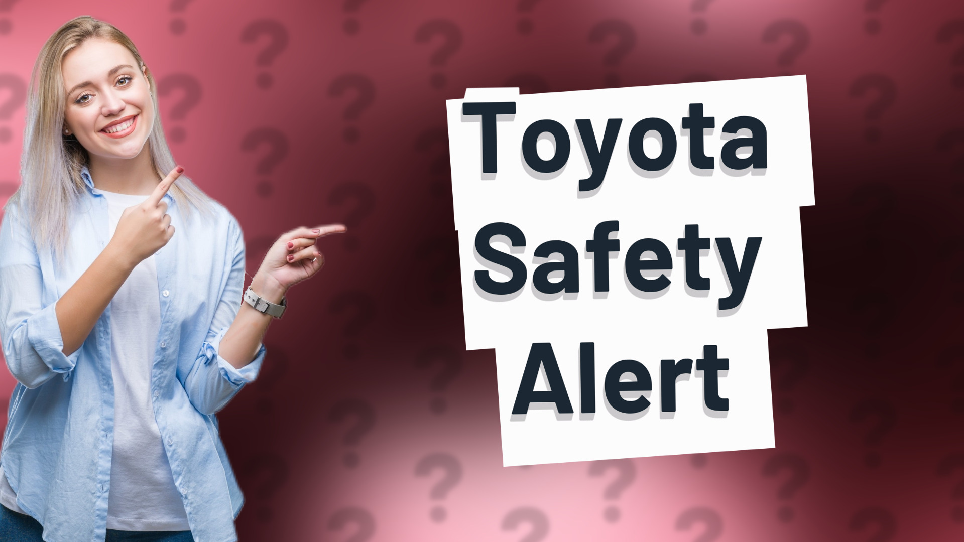 Toyota Safety Alert