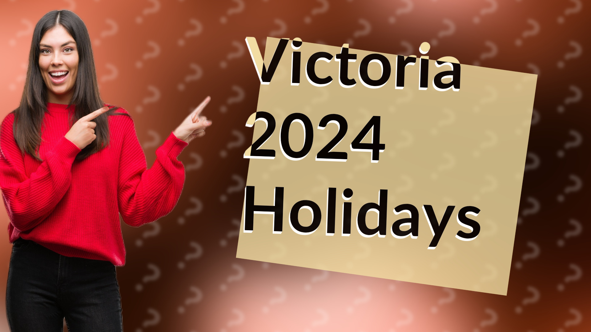 Victoria 2024 Holidays
