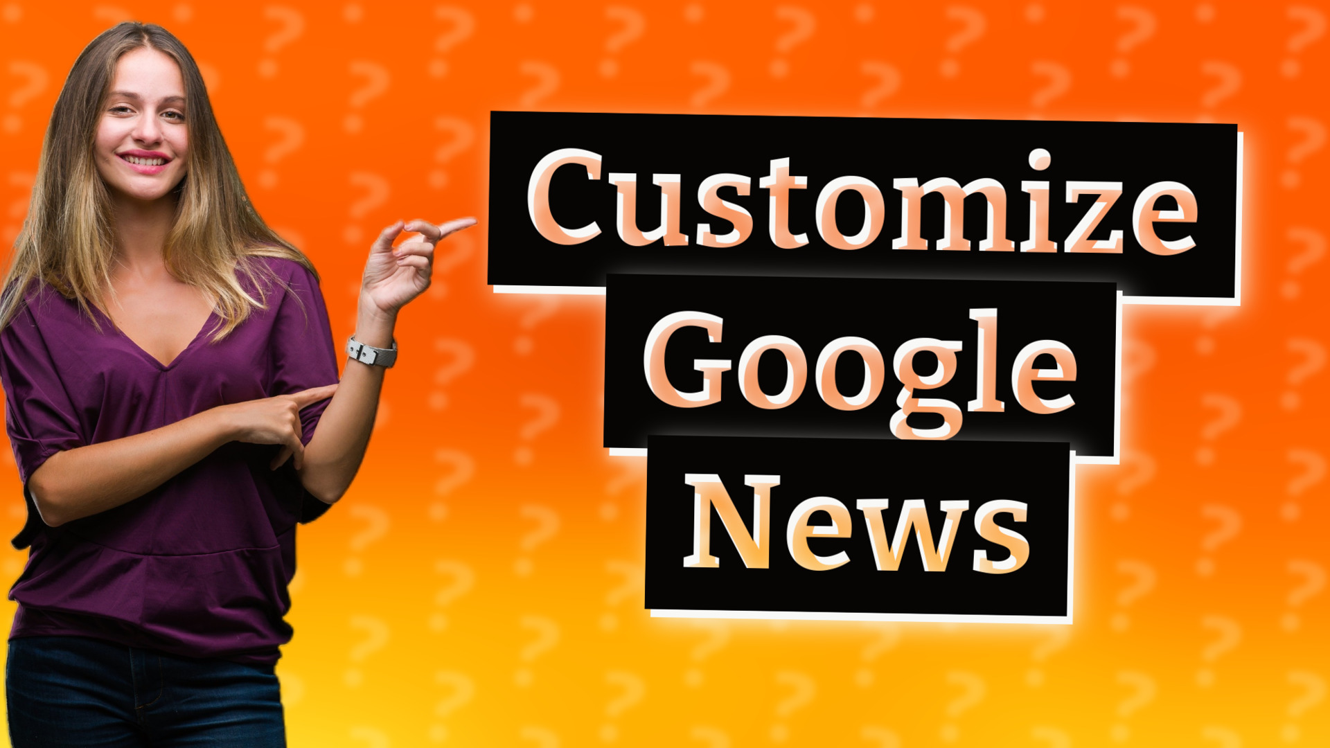 Customize Google News