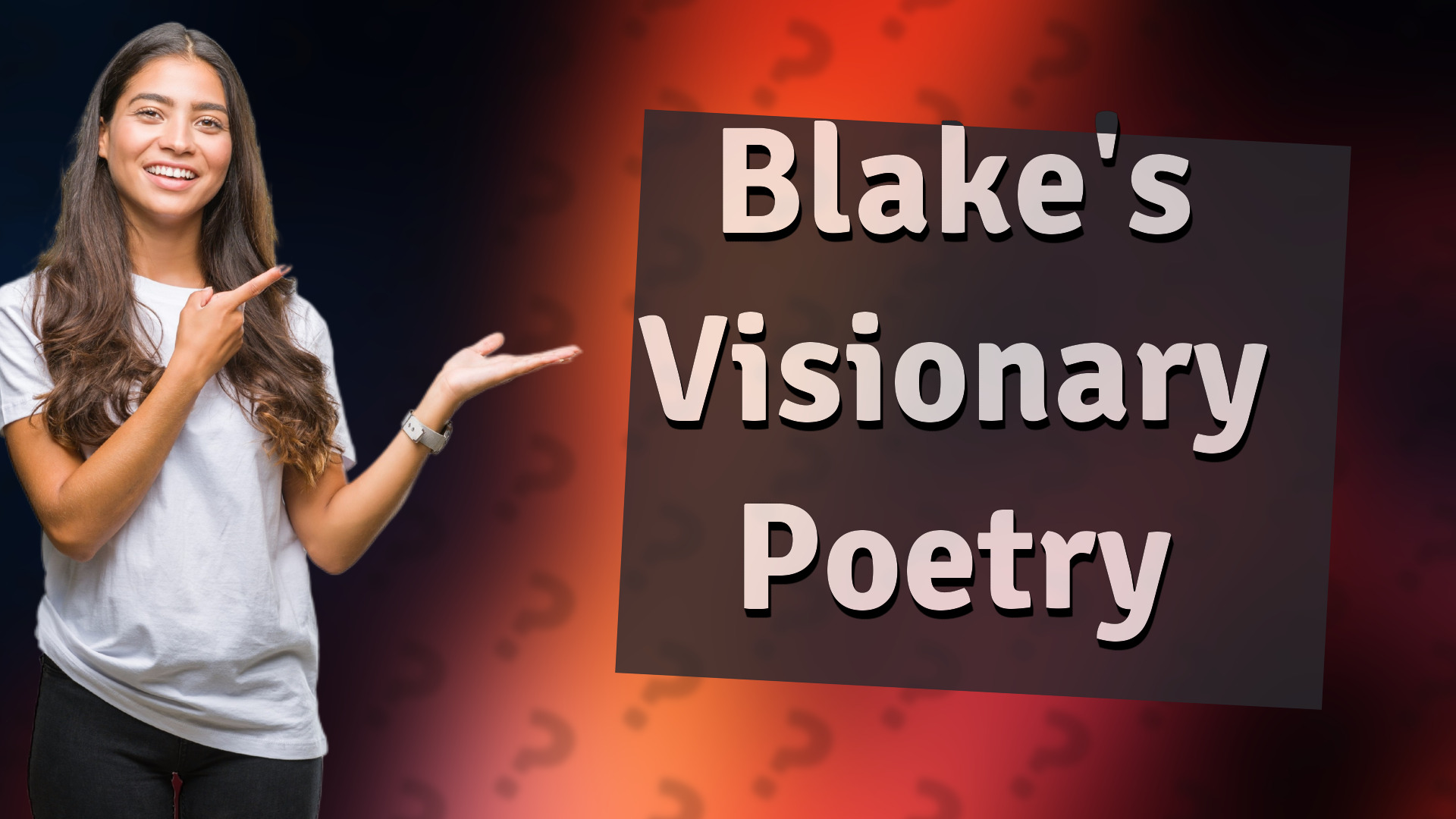 Blake's Visionary Poetry
