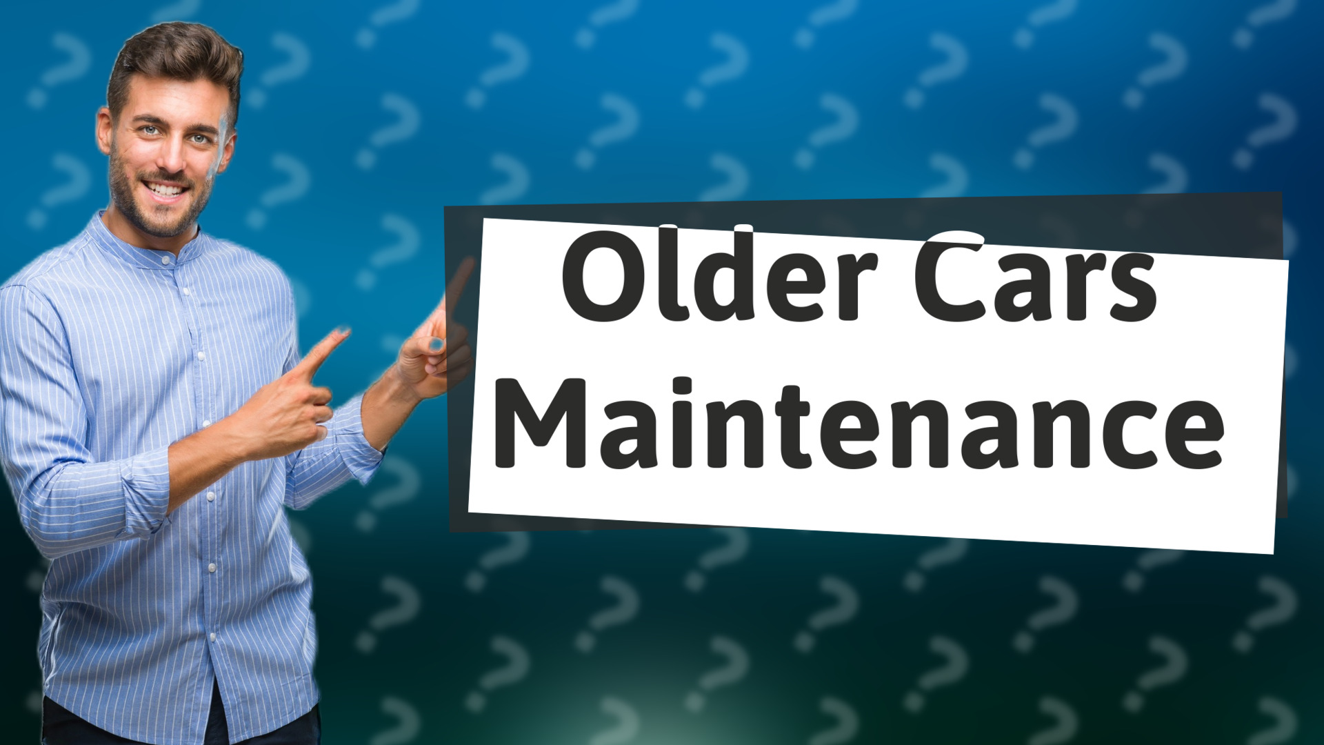 Older Cars Maintenance