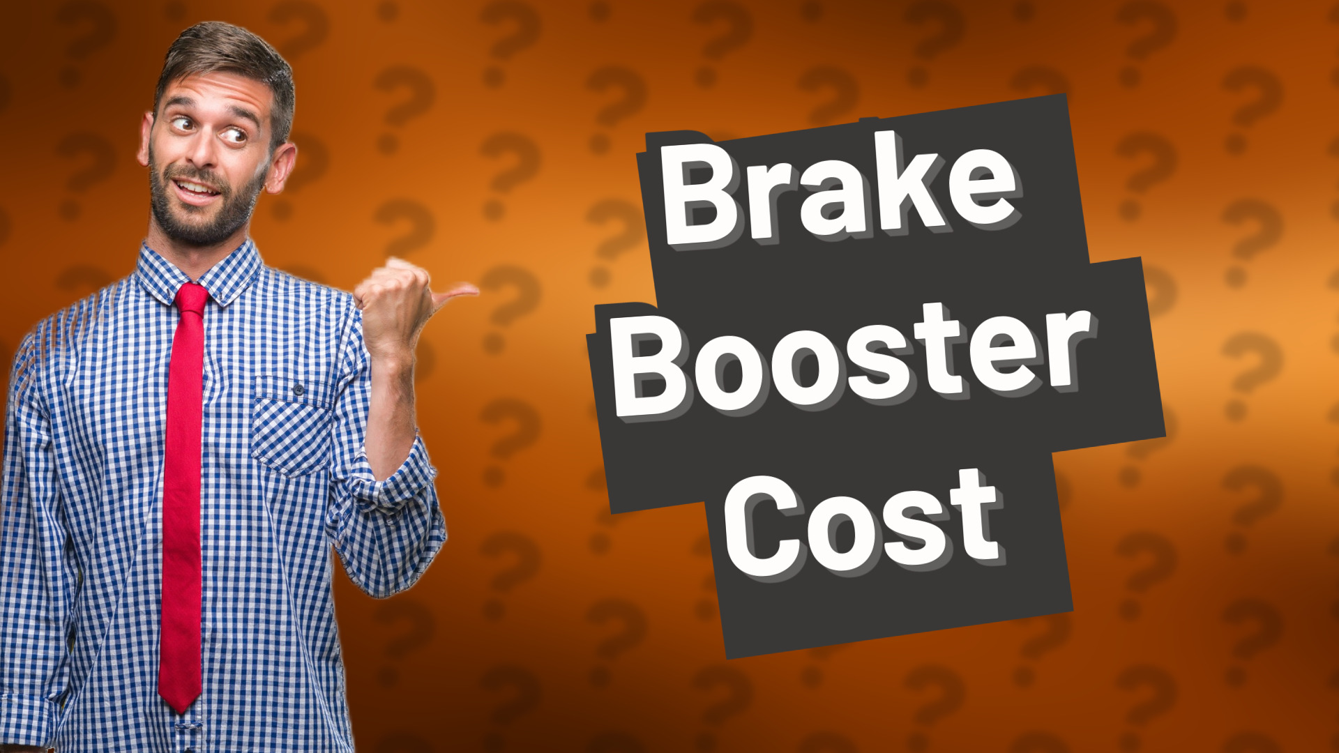 Brake Booster Cost