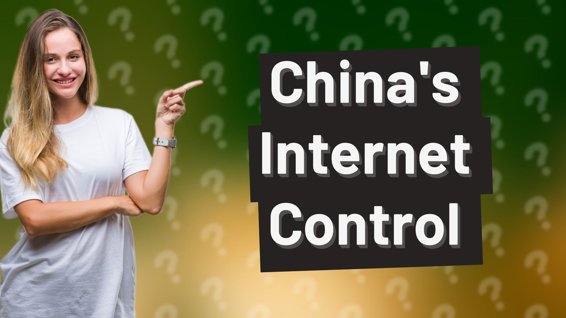 China's Internet Control