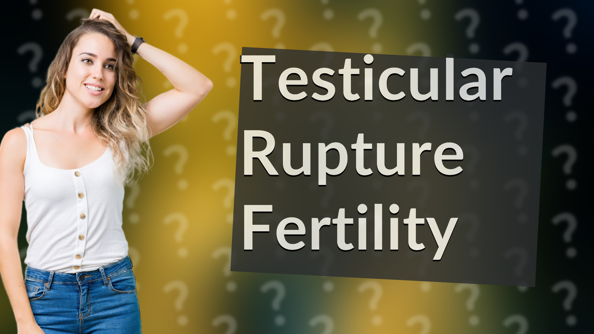 Testicular Rupture Fertility
