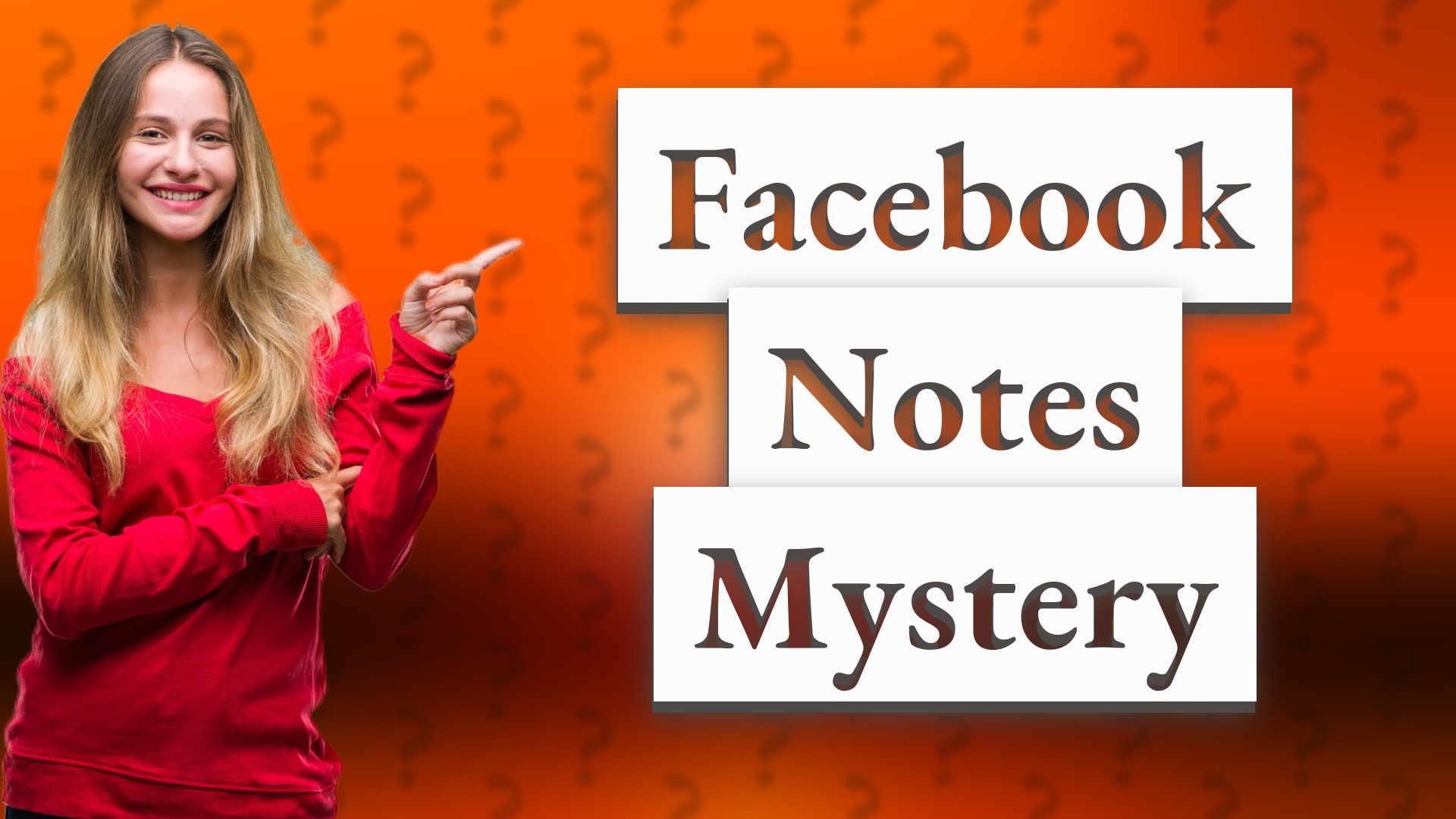Facebook Notes Mystery